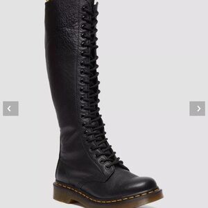 Dr. Martens Black Knee-High New Boots
